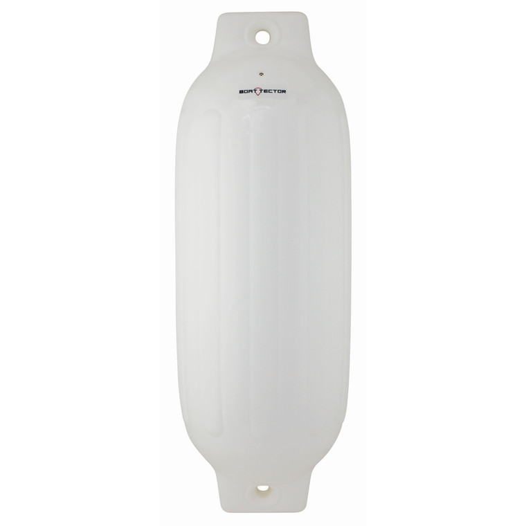 Extreme Max 3006.7291 BoatTector Inflatable Fender - 8.5" x 27", White - 3006.7291