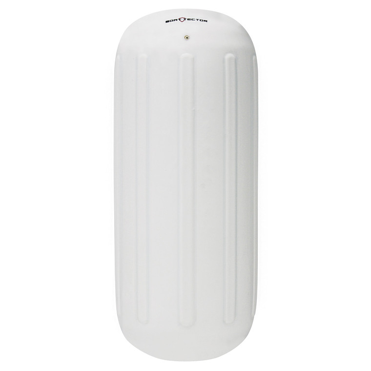 Extreme Max 3006.7303 BoatTector HTM Inflatable Fender - 8.5" x 20", White - 3006.7303