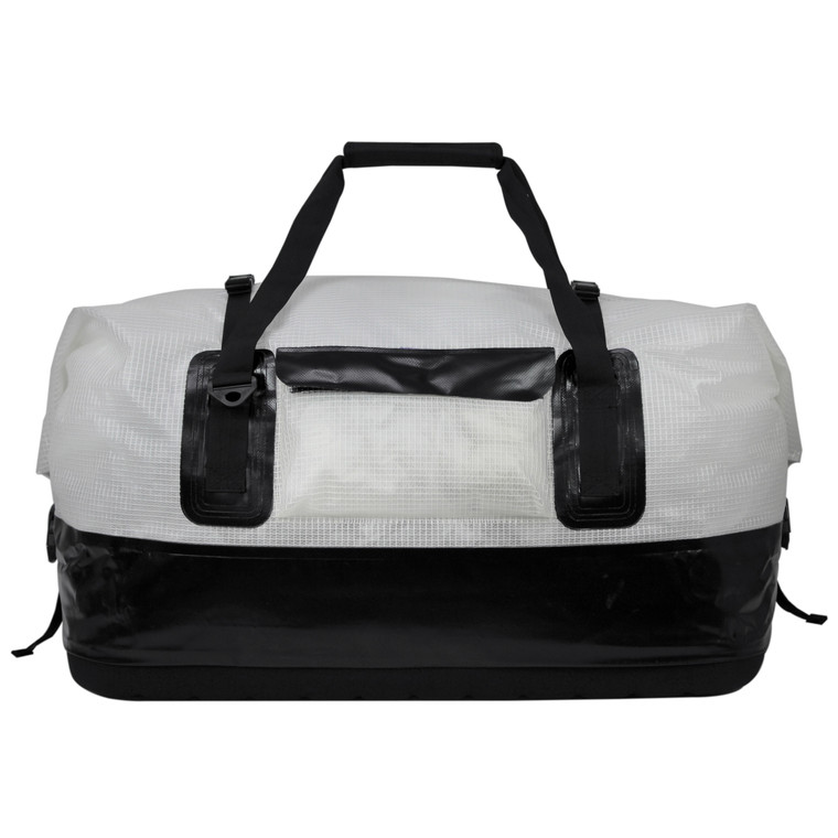 Extreme Max 3006.7351 Dry Tech Roll-Top Duffel Bag - 110 Liter, Clear - 3006.7351