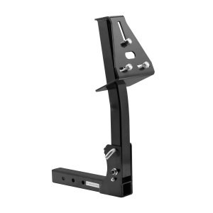 Extreme Max 5001.5831 Pivoting Fold Down Hitch Mount Spare Tire Carrier for 2" Receivers - 5001.5831