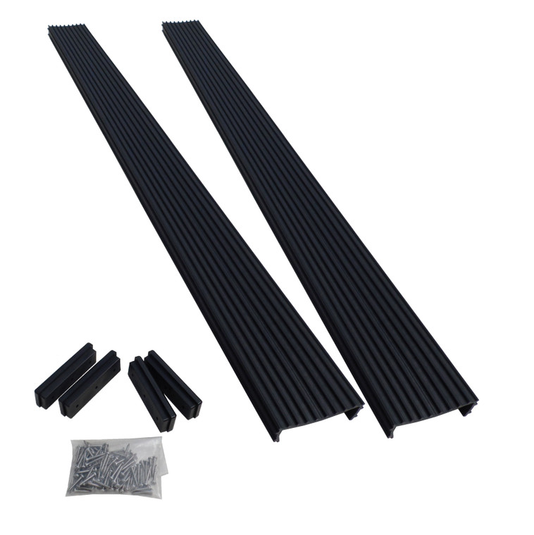 Gatorbak GB550XP-B-6-KT XP Full-Synthetic Protective Bunk Cover for 2x6 Bunks - 6', Black, Pair - GB550XP-B-6-KT