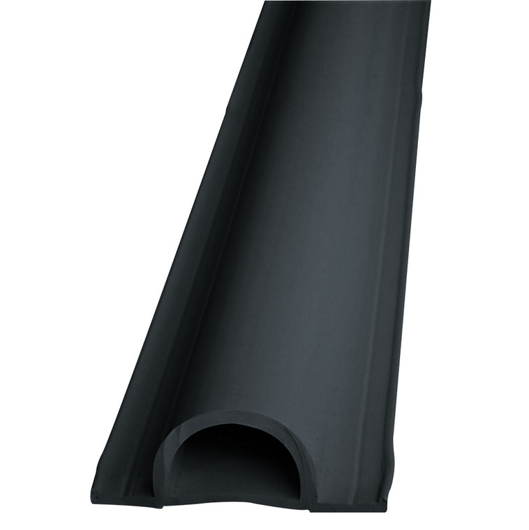 Gatorbak GBDB-B-6 D-Profile Dock Bumper - 6', Black - GBDB-B-6