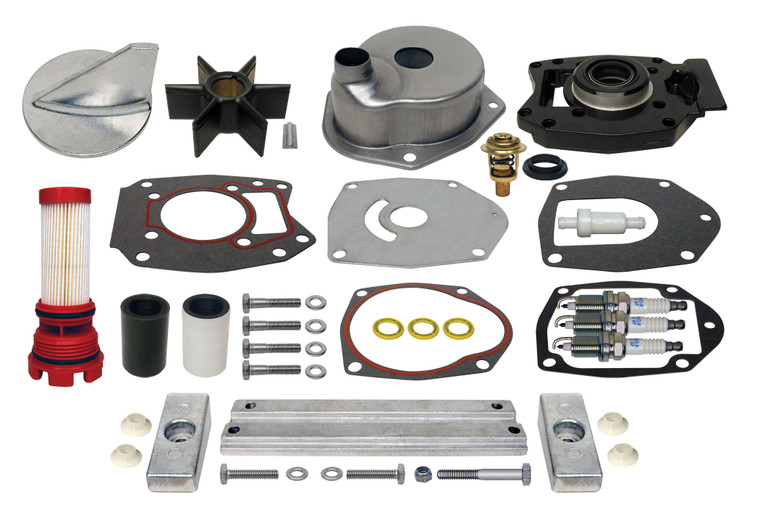GLM 29500 Outboard Maintenance Kit for Mercury 75, 90, 115 HP, Optimax, 1.5L, 2-Stroke (1B227000 & Up) - 29500