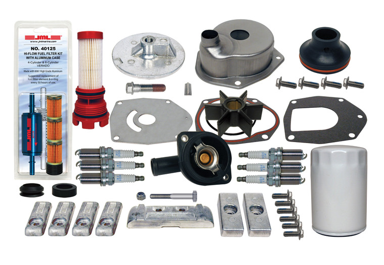 GLM 29630 Outboard Maintenance Kit for Mercury 200-300 HP, 6-Cyl, 4-Stroke Verado (1B390143-2B144127 Prior to Gen V.) - 29630
