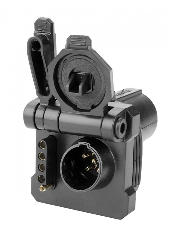 Hopkins 47570 Endurance 7-Blade to 6-Round, 5 & 4-Flat with Quick-Change Plug - 47570