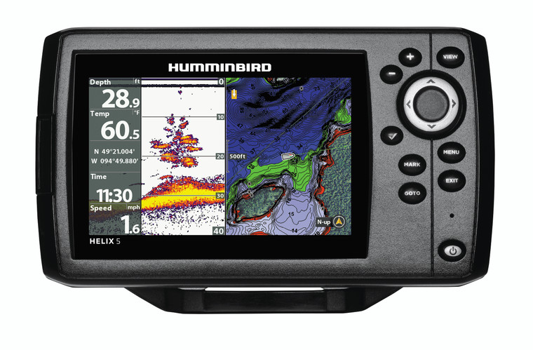 Humminbird 411680-1 HELIX 5 CHIRP GPS G3 PT Fish Finder - 411680-1
