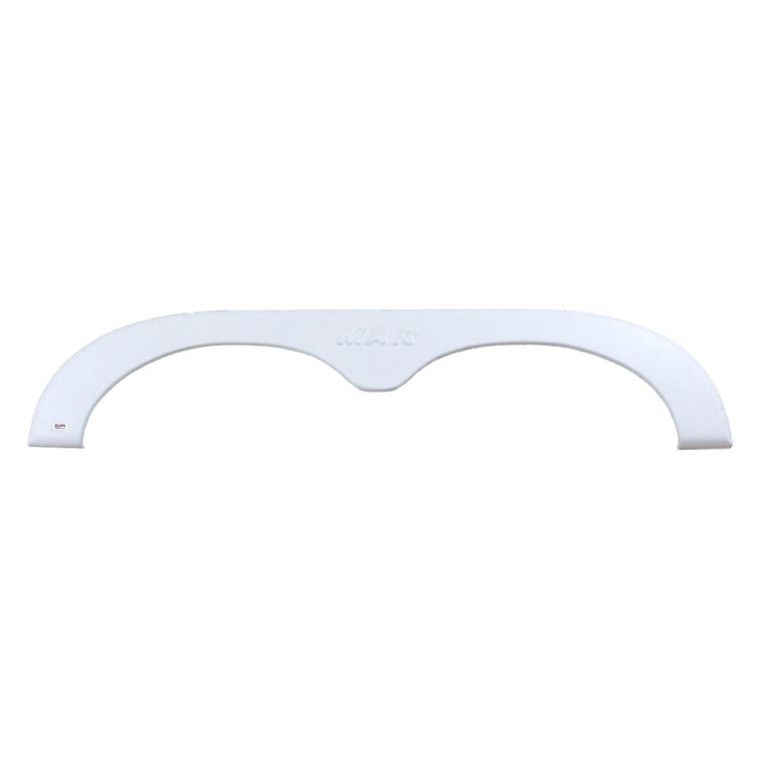 Icon 01670 Tandem Axle Fender Skirt FS781 for R-Vision - Polar White - 1670