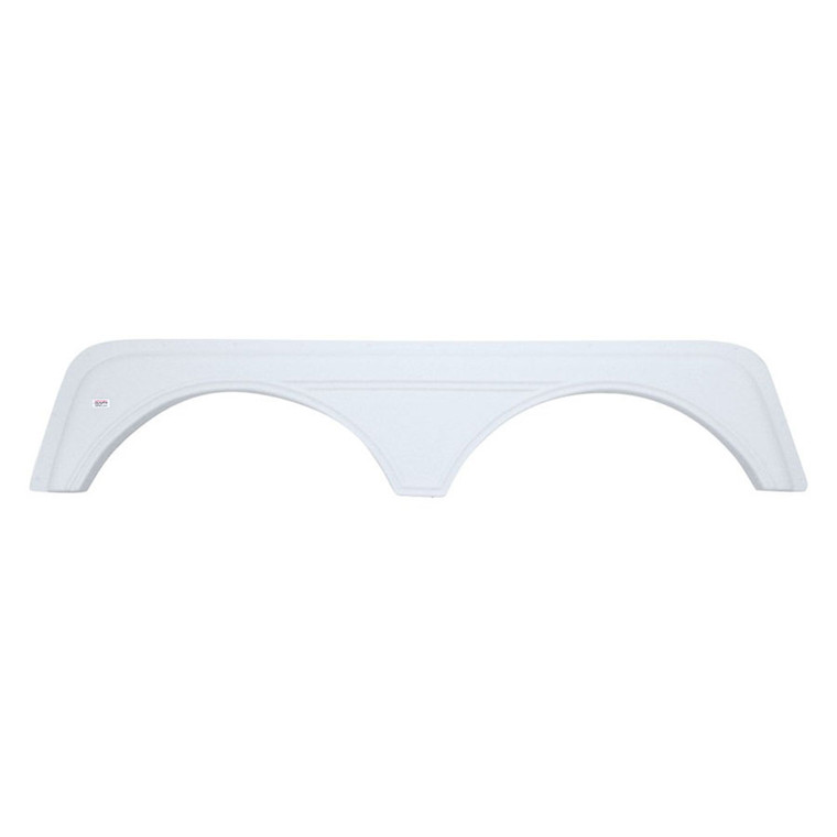 Icon 01882 Tandem Axle Fender Skirt FS1882 for KZ - Polar White - 1882