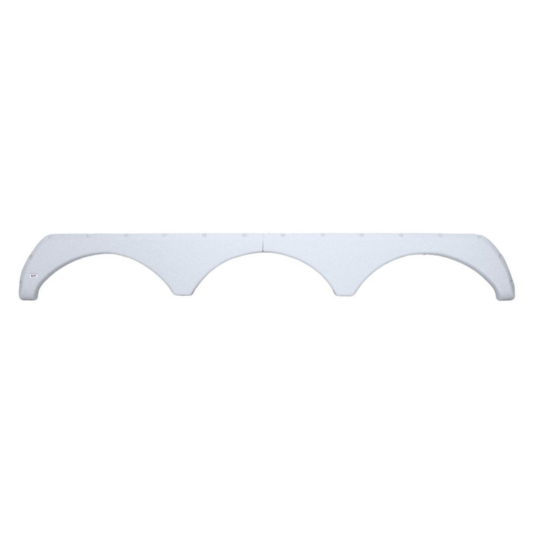 Icon 01948 Triple Axle Fender Skirt FS1948 for Thor - Polar White - 1948