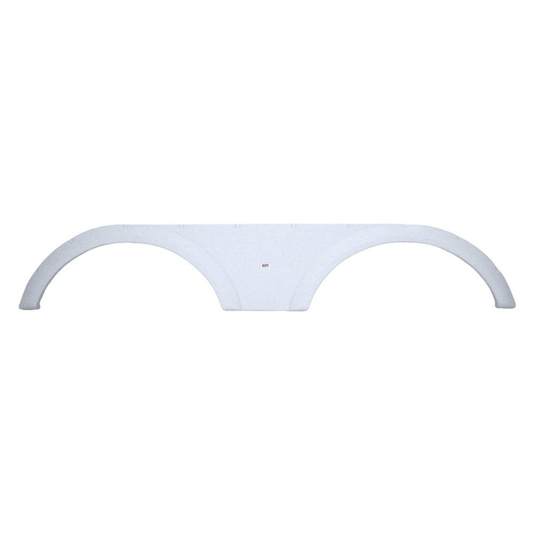 Icon 12127 Tandem Axle Fender Skirt FS2127 for Heartland - Polar White - 12127
