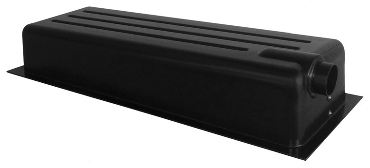 Icon 12377 Holding Tank with Right End Drain HT162ED - 48" x 18" x 9", 24 Gallon - 12377