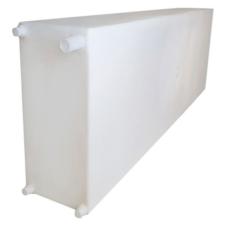 Icon 12714 Fresh Water Tank with 1/2" FTP and 1-1/4" Filler WT2452 - 54" x 20" x 9", 39 Gallon - 12714