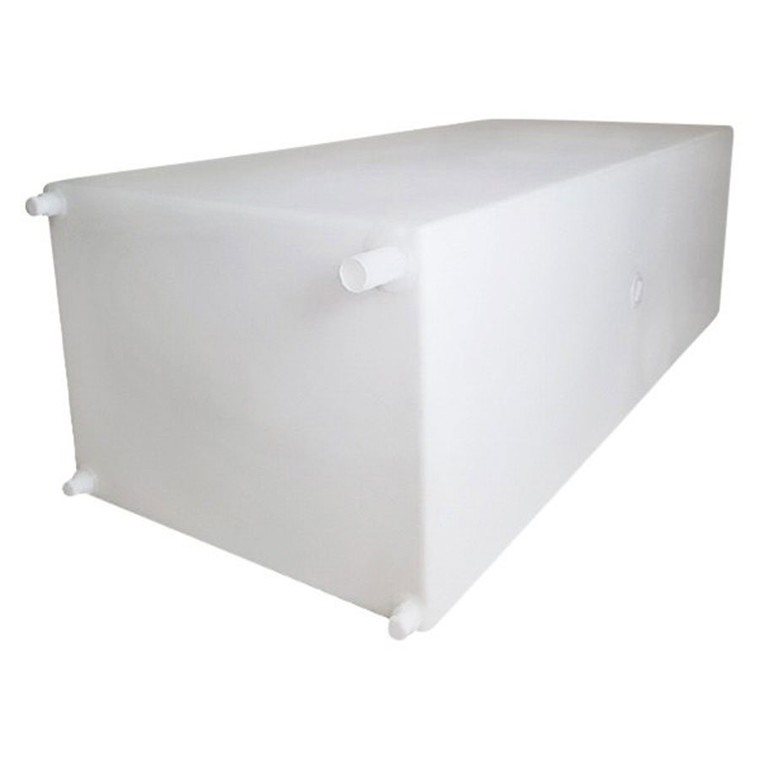 Icon 12720 Fresh Water Tank with 1/2" FTP and 1-1/4" Filler WT2456 - 47" x 16" x 21", 63 Gallon - 12720