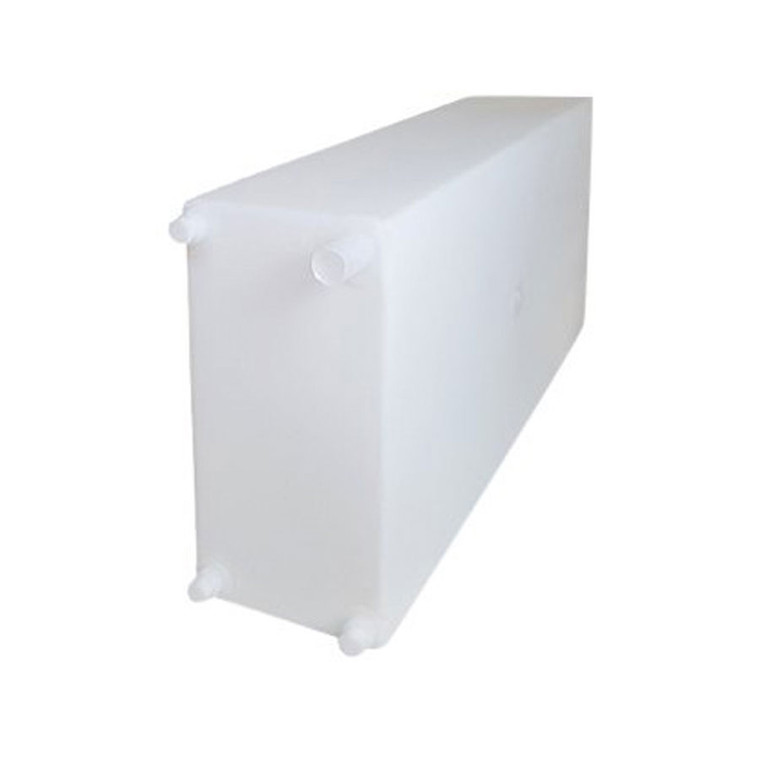 Icon 12732 Fresh Water Tank with 1/2" FTP and 1-1/4" Filler WT2468 - 36" x 16" x 8", 18 Gallon - 12732