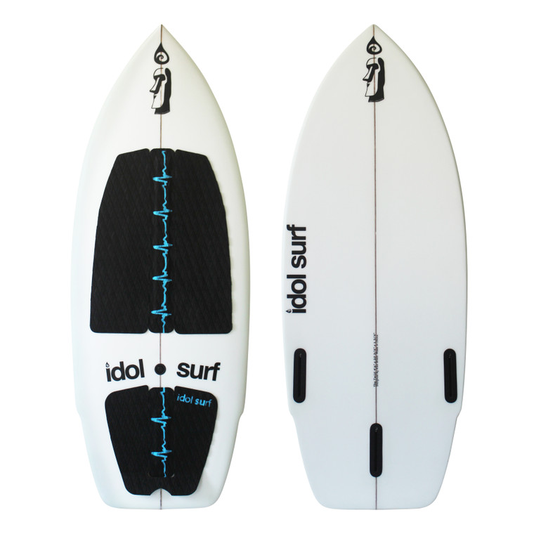 Idol Surf 22-25-46 Tollie Twist Wake Surfboard - 4'6" - 22-25-46