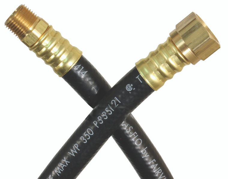 JR Products 07-31695 3/8" LP OEM Supply Hose - 60" - 07-31695 JR Products 07-31695 3/8" LP OEM Supply Hose - 60" - 07-31695