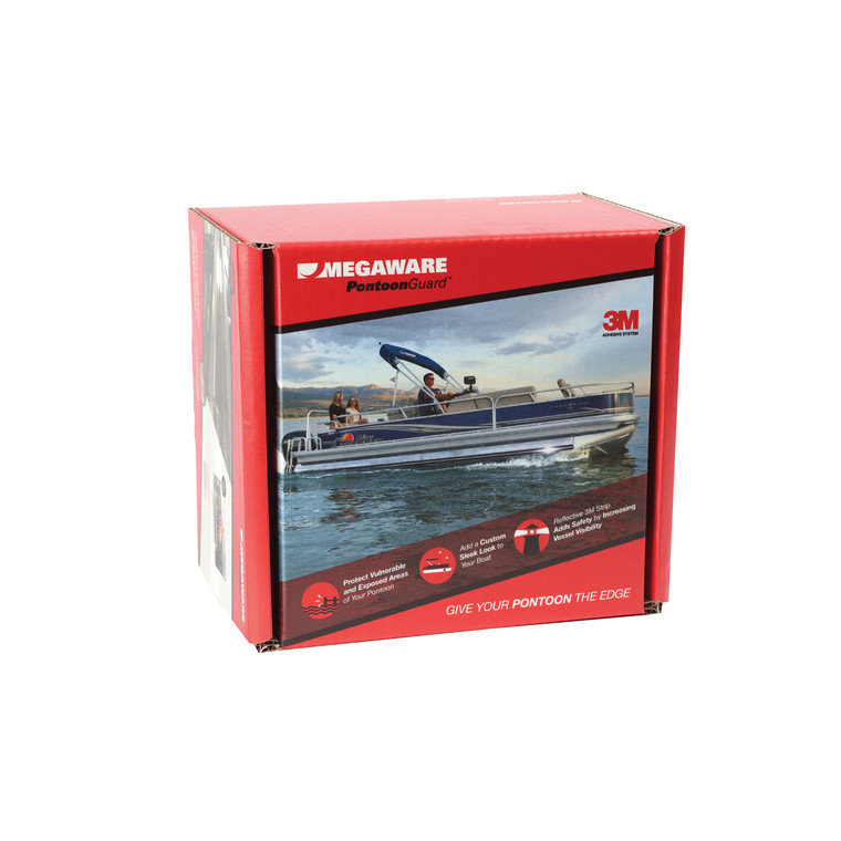 Megaware 30532 Pontoon Guard - Gray, 32' - 30532