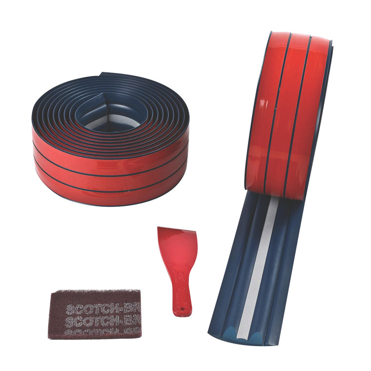 Megaware 31540 Pontoon Guard - Blue, 40' - 31540