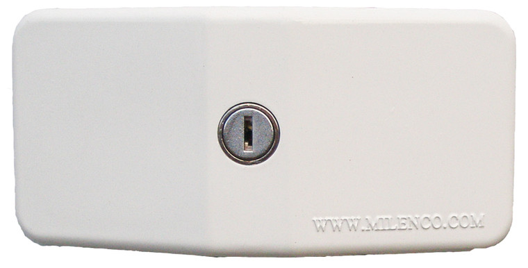 Milenco MIL-2042 Single Door Lock with Two Keys - MIL-2042