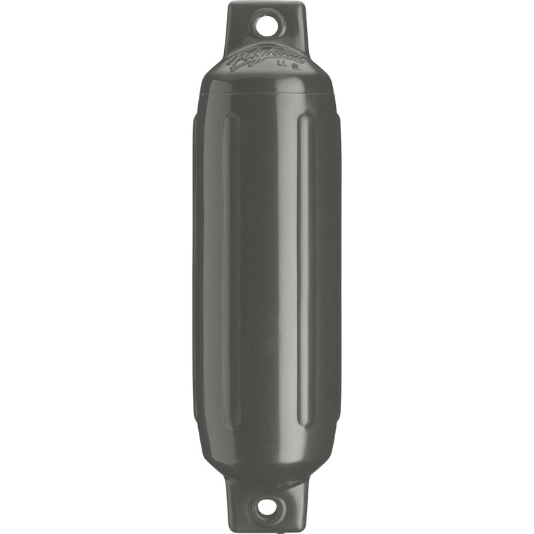 Polyform G-1 GRAPHITE G-Series Boat Fender - 3.5" x 12.8", Graphite - G-1 GRAPHITE