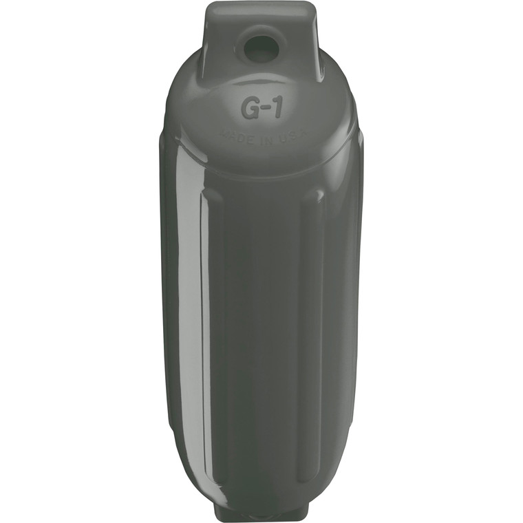Polyform G-4 GRAPHITE G-Series Boat Fender - 6.5" x 22", Graphite - G-4 GRAPHITE