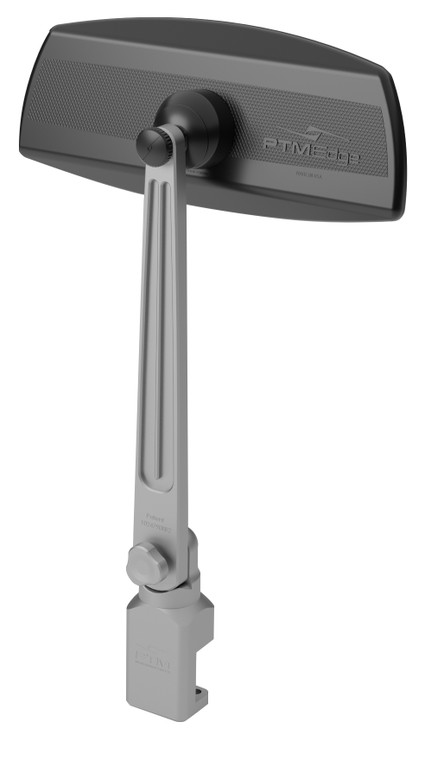 PTM Watersports P13157-200TEBCL Rail Mount Pontoon Mirror System Pro - Electrobrite Silver - P13157-200TEBCL PTM Watersports P13157-200TEBCL Rail Mount Pontoon Mirror System Pro - Electrobrite Silver - P13157-200TEBCL