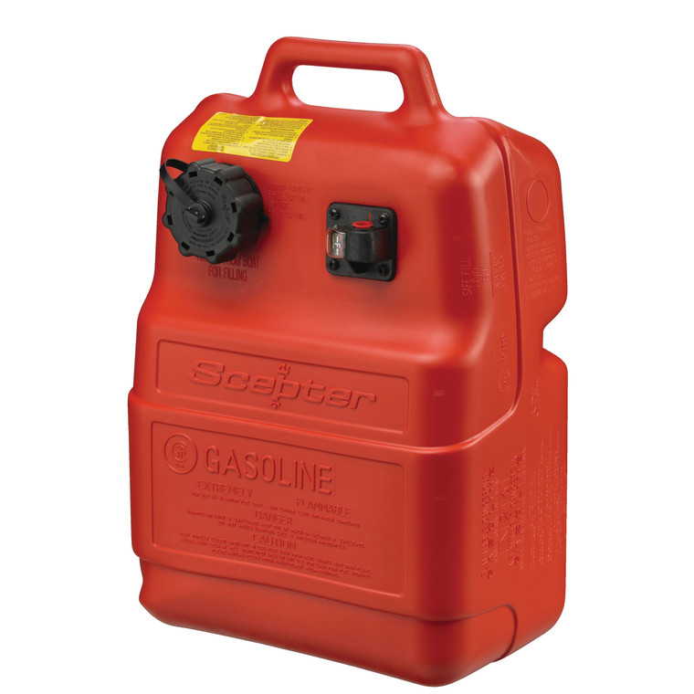 SCEPTER 08580 OEM Choice Portable Marine Fuel Tank - 6.6 Gallon - 8580 SCEPTER 08580 OEM Choice Portable Marine Fuel Tank - 6.6 Gallon - 8580