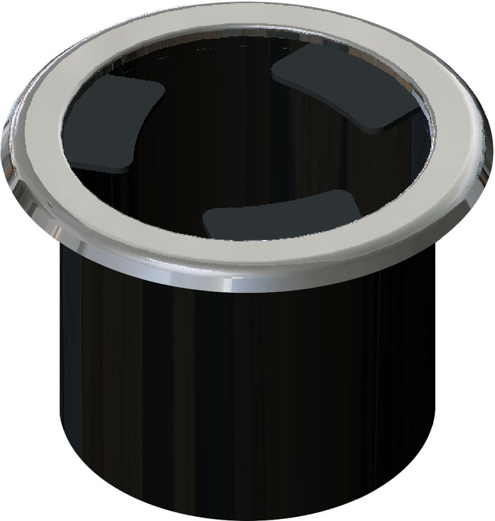 Sea-Dog 588095 ABS Captive Drink Holder with Stainless Steel Bezel - 3-5/8" (Bulk Packaging) - 588095