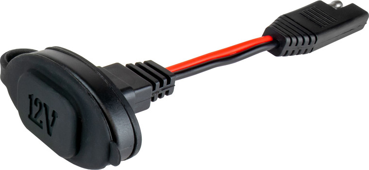 Sea-Dog 426950-1 SAE Polarized Front-Mount Power Socket - 426950-1 Sea-Dog 426950-1 SAE Polarized Front-Mount Power Socket - 426950-1