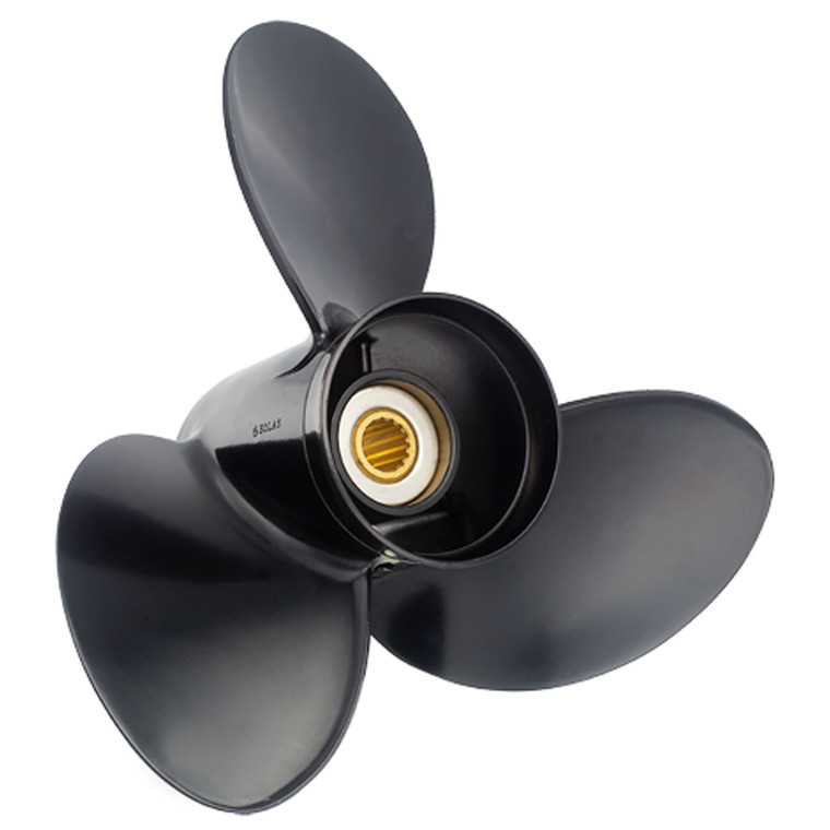 Solas 4511-158-15 Amita 3-E Plus Aluminum 3-Blade Propeller - RH, 15.8" Diameter x 15" Pitch - 4511-158-15