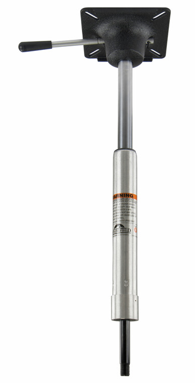 Springfield 1632012-A Power-Rise Threaded Pedestal for KingPin Bases - 16" to 22-3/8", Anodized Finish - 1632012-A