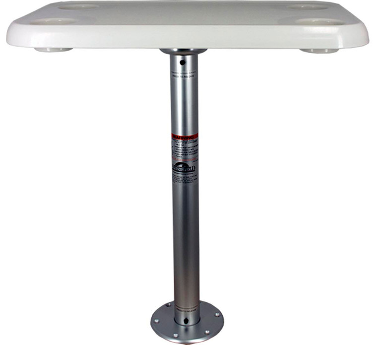 Springfield Marine 1690207 Stowable Table Package - 16" x 28", Rectangle - 1690207