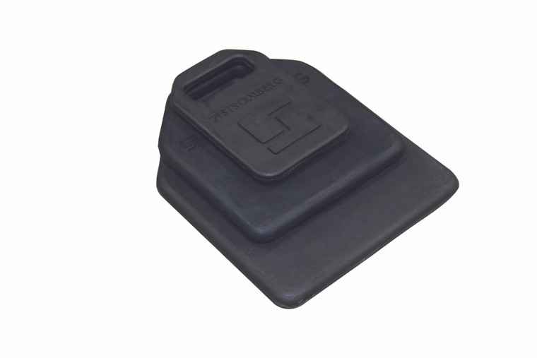 Stromberg Carlson JBP-69.625 EPDM Base Pad - 6" x 9" x 0.625", Pack of 4 - JBP-69.625