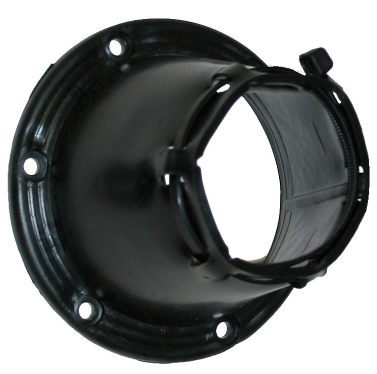 T-H Marine CBK-1-DP Cable Boot with Ring - 3", Black - CBK-1-DP