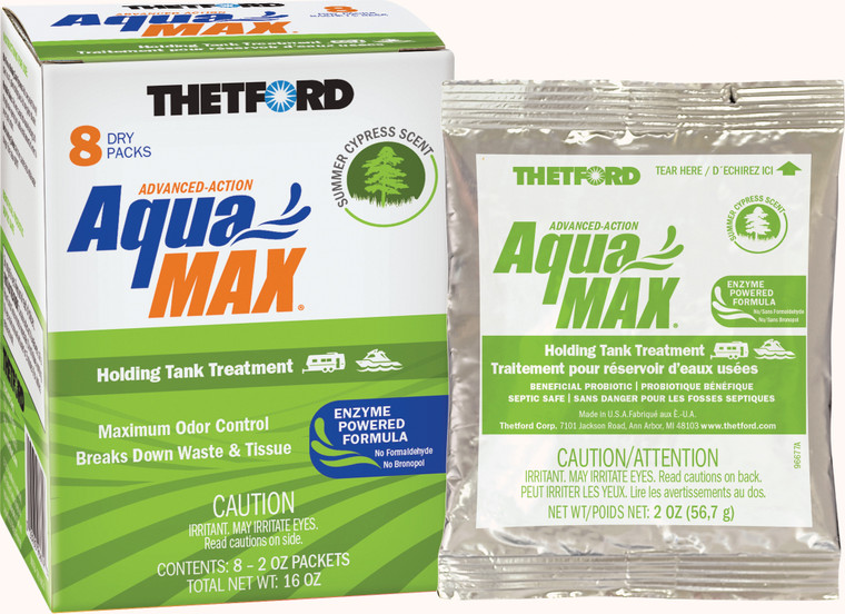 Thetford 96674 Aquamax Summer Cypress Dri 8-Pk - 96674