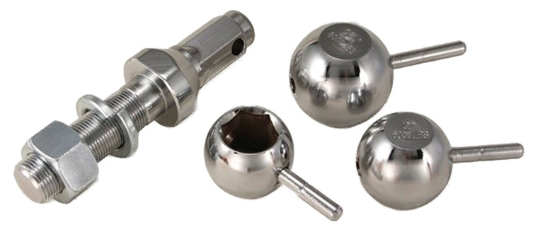 TRIMAX TMB335 Interchangeable Hitch Ball Set with 1-7/8", 2", and 2-5/16" Balls - TMB335