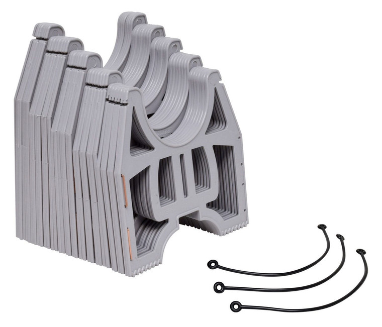 Valterra S2500G Slunky Hose Support - 25', Gray - S2500G