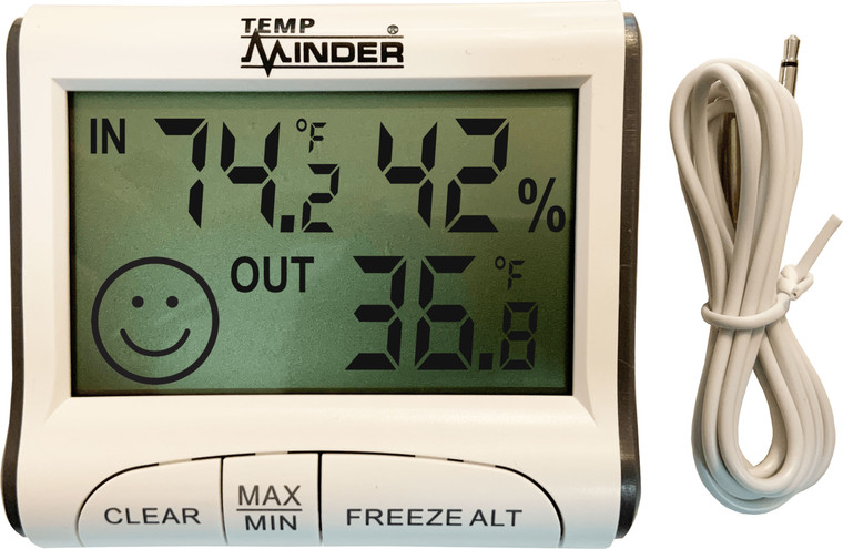 Valterra TM22291VP TempMinder Digital Fridge & Freezer Monitor with Probe - TM22291VP