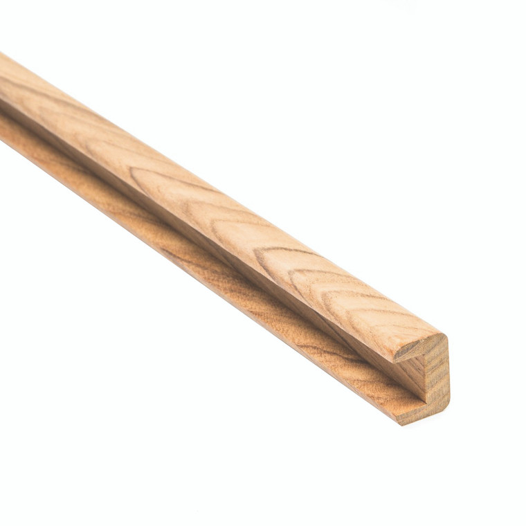 Whitecap 60840 Teak 7/8"H x 1-3/16"W Cap Molding - 5' Length - 60840