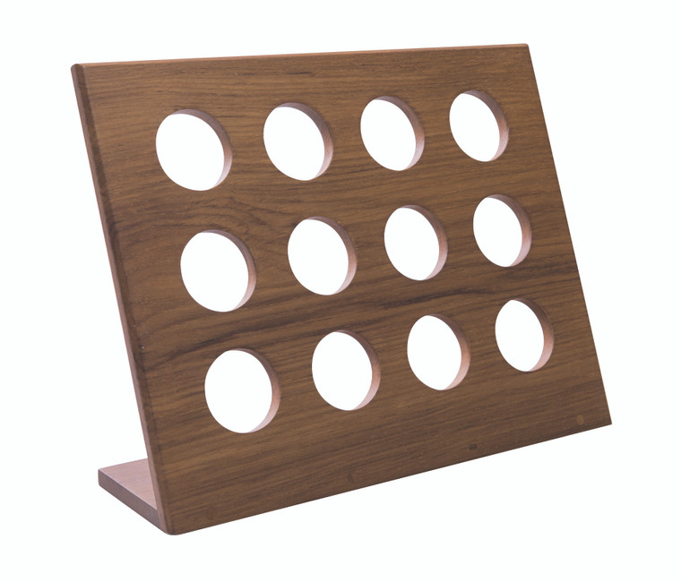 Whitecap 63406 Teak 12-Pod K-Cup Holder - 63406