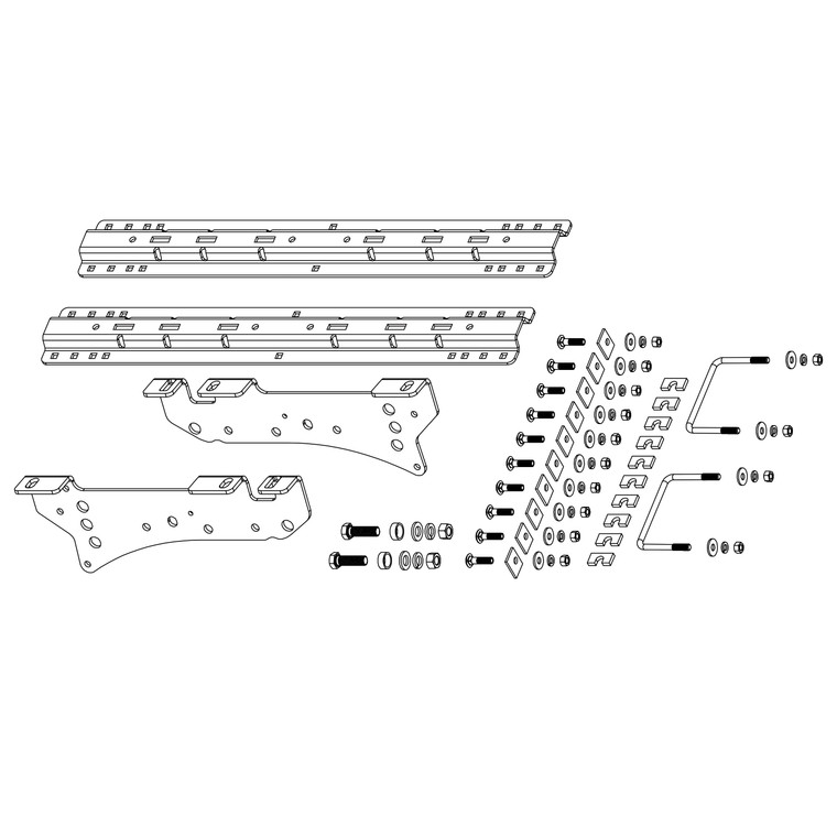 B&w Trailer Hitches Custom Quick Install Kits Ford F250/350 Sd 11-16 - Rvk2401