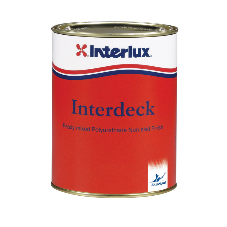 Interlux YJB000/QT Interdeck Slip-Resistant Deck Paint - White, Quart - YJB000/QT