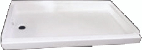 Specialty Recreation - Shower Pan 24x40 Wht Lft Drain - SP2440WL