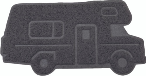 Camco RV - Scrub Rug Gray Retro Class C - 53114