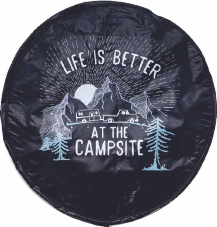 Camco RV - Cover Sparetire 29  Vinyl Blk - 53291