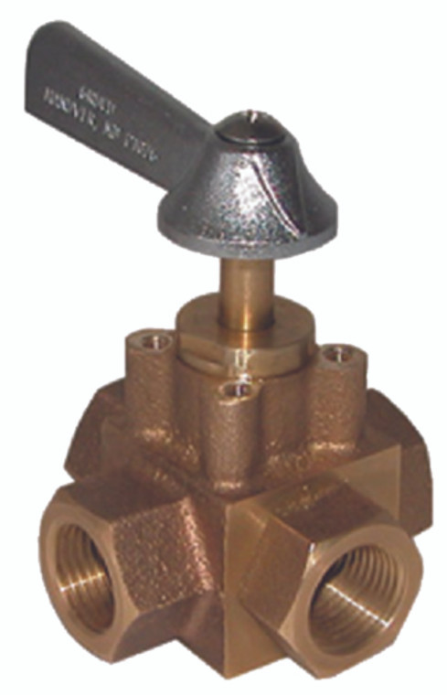 Groco - 1  Fuel Selector Valve  4-way - FV-410-X Groco - 1  Fuel Selector Valve  4-way - FV-410-X