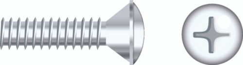 Seachoice - 10-24 X 1.5  Ovl Ms Chrom 50bg - SC849CH