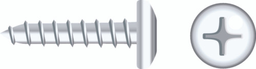 Seachoice - #10 X 3/4  Pan Sms  Chrom 50bg - SC549CH