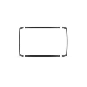 Garmin 010-12673-01 Flush Mount Kit For Echomap Plus 9xsv Chartplotters - 010-12673-01