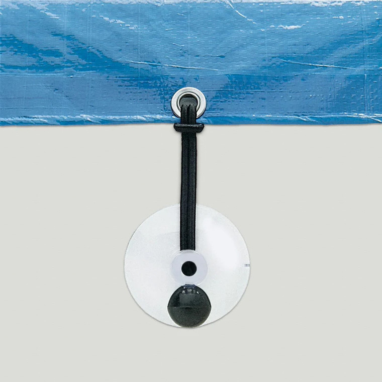 Airhead Std-6c Suction Cup Tie-downs With Ties- Pack Of 4 - STD-6C
